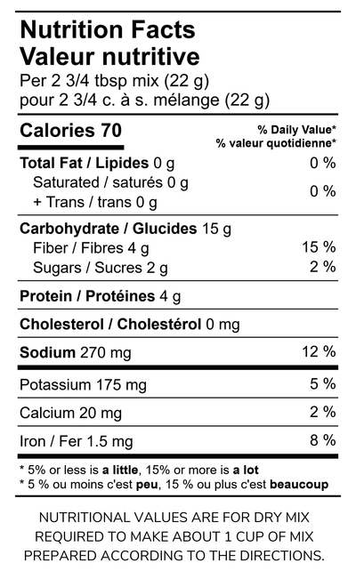 Prairie Tomato Lentil Soup Mix